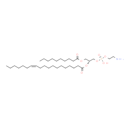 ChemSpider 2D Image | (13R)-19-Amino-16-hydroxy-16-oxido-10-oxo-11,15,17-trioxa-16lambda~5~-phosphanonadecan-13-yl (12Z)-12-nonadecenoate | C34H66NO8P