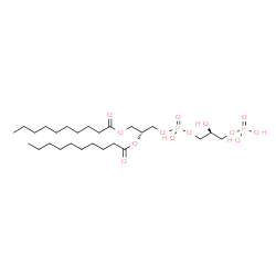ChemSpider 2D Image | (2R,8S)-2-(Decanoyloxy)-5,8,11,11-tetrahydroxy-5,11-dioxido-4,6,10-trioxa-5lambda~5~,11lambda~5~-diphosphaundec-1-yl decanoate | C26H52O13P2
