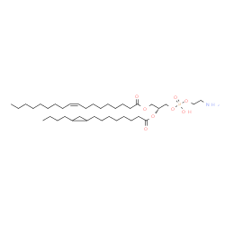 ChemSpider 2D Image | (2R)-3-{[(2-Aminoethoxy)(hydroxy)phosphoryl]oxy}-2-{[8-(2-butylcyclopropyl)octanoyl]oxy}propyl (9Z)-9-octadecenoate | C38H72NO8P
