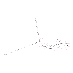 ChemSpider 2D Image | (1Z,15E)-N-[(2S,3R,4E)-1-{[beta-D-Galactopyranosyl-(1->3)-2-deoxy-2-[(E)-(1-hydroxyethylidene)amino]-beta-D-galactopyranosyl-(1->4)-beta-D-galactopyranosyl-(1->4)-(2xi)-beta-D-arabino-hexopyranosyl]ox
y}-3-hydroxy-4-octadecen-2-yl]-15-tetracosenimidic acid | C68H124N2O23