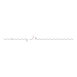 ChemSpider 2D Image | (2S)-1-Hydroxy-3-[(9E)-9-tetradecenoyloxy]-2-propanyl docosanoate | C39H74O5