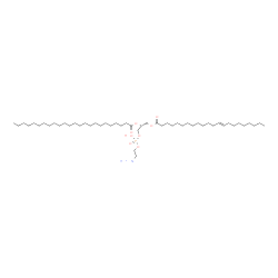 ChemSpider 2D Image | (9E,25R)-31-Amino-28-hydroxy-28-oxido-22-oxo-23,27,29-trioxa-28lambda~5~-phosphahentriacont-9-en-25-yl tetracosanoate | C51H100NO8P