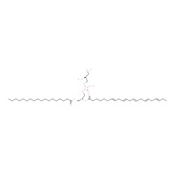 ChemSpider 2D Image | (21R,27S)-24,27,28-Trihydroxy-24-oxido-18-oxo-19,23,25-trioxa-24lambda~5~-phosphaoctacosan-21-yl (7E,10E,13E,16E,19E)-7,10,13,16,19-docosapentaenoate | C46H81O10P