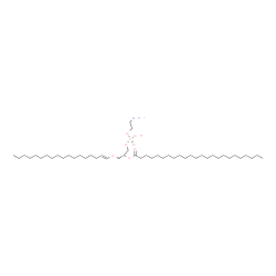 ChemSpider 2D Image | (17E,21R)-27-Amino-24-hydroxy-24-oxido-19,23,25-trioxa-24lambda~5~-phosphaheptacos-17-en-21-yl tetracosanoate | C47H94NO7P