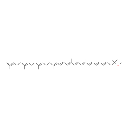 ChemSpider 2D Image | (3E)-1-Methoxy-3,4-didehydro-1,2,7',8',11',12'-hexahydro-psi,psi-carotene | C41H62O