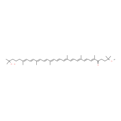 ChemSpider 2D Image | 1'-Hydroxy-1-methoxy-1,1',2,2'-tetrahydro-psi,psi-caroten-4-one | C41H60O3