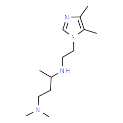 ChemSpider 2D Image | N~3~-[2-(4,5-Dimethyl-1H-imidazol-1-yl)ethyl]-N~1~,N~1~-dimethyl-1,3-butanediamine | C13H26N4