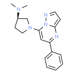 ChemSpider 2D Image | (R)-ZINC72453573 | C18H21N5