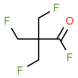 ChemSpider 2D Image | 3-Fluoro-2,2-bis(fluoromethyl)propanoyl fluoride | C5H6F4O