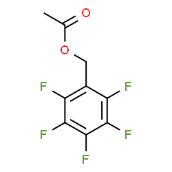 ChemSpider 2D Image | Pentafluorobenzyl acetate | C9H5F5O2