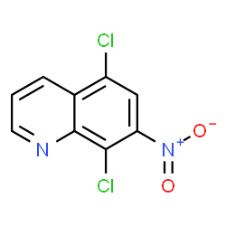 ChemSpider 2D Image | 5,8-Dichloro-7-nitroquinoline | C9H4Cl2N2O2