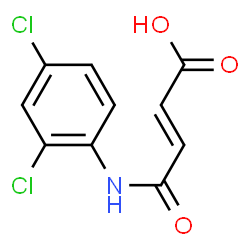 ChemSpider 2D Image | 2',4'-DICHLOROMALEANILIC ACID | C10H7Cl2NO3