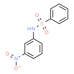 ChemSpider 2D Image | N-(3-Nitrophenyl)benzenesulfonamide | C12H10N2O4S