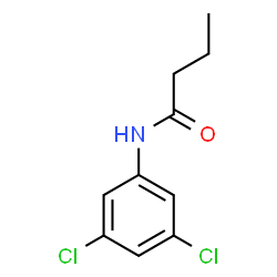 ChemSpider 2D Image | N-(3,5-Dichlorophenyl)butanamide | C10H11Cl2NO