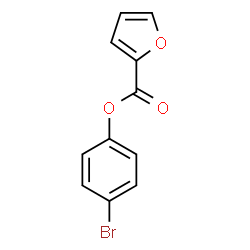 ChemSpider 2D Image | 4-Bromophenyl 2-furoate | C11H7BrO3