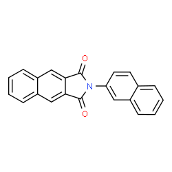 ChemSpider 2D Image | 2-(2-Naphthyl)-1H-benzo[f]isoindole-1,3(2H)-dione | C22H13NO2