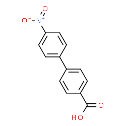 ChemSpider 2D Image | 4-(4'-nitrophenyl)benzoic acid | C13H9NO4