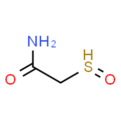 ChemSpider 2D Image | 2-(Oxido-lambda~4~-sulfanyl)acetamide | C2H5NO2S