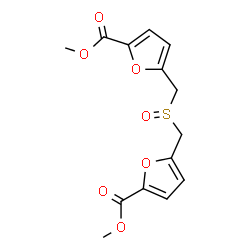 ChemSpider 2D Image | Dimethyl 5,5'-[sulfinylbis(methylene)]di(2-furoate) | C14H14O7S