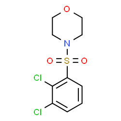 ChemSpider 2D Image | 4-[(2,3-Dichlorophenyl)sulfonyl]morpholine | C10H11Cl2NO3S