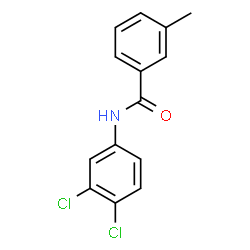 ChemSpider 2D Image | 3',4'-DICHLORO-3-METHYLBENZANILIDE | C14H11Cl2NO
