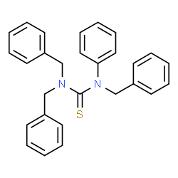 ChemSpider 2D Image | 1,1,3-Tribenzyl-3-phenylthiourea | C28H26N2S