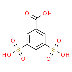 ChemSpider 2D Image | 3,5-Disulfobenzoic acid | C7H6O8S2