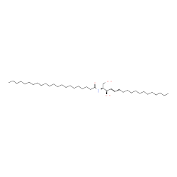 ChemSpider 2D Image | N-[(2S,3R,4E)-1,3-Dihydroxy-4-octadecen-2-yl]docosanamide | C40H79NO3