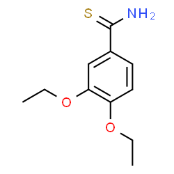 ChemSpider 2D Image | 3,4-DIETHOXYBENZOTHIOAMIDE | C11H15NO2S