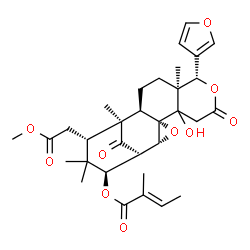 ChemSpider 2D Image | 14-hydroxy-14,15-dihydrogranatumin C | C32H40O10