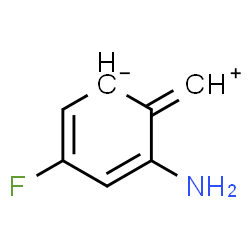 ChemSpider 2D Image | 5-Amino-3-fluoro-6-methyliumylidene-2,4-cyclohexadienide | C7H6FN