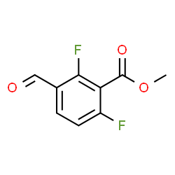 ChemSpider 2D Image | Methyl 2,6-difluoro-3-formylbenzoate | C9H6F2O3