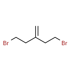 ChemSpider 2D Image | 1,5-Dibromo-3-methylenepentane | C6H10Br2