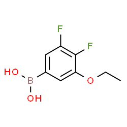 ChemSpider 2D Image | (3-Ethoxy-4,5-difluorophenyl)boronic acid | C8H9BF2O3