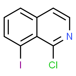 ChemSpider 2D Image | 1-Chloro-8-iodoisoquinoline | C9H5ClIN