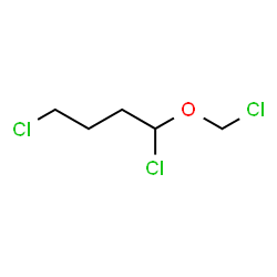 ChemSpider 2D Image | 1,4-Dichloro-1-(chloromethoxy)butane | C5H9Cl3O