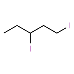 ChemSpider 2D Image | 1,3-Diiodopentane | C5H10I2