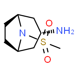 ChemSpider 2D Image | (3-exo)-8-(Methylsulfonyl)-8-azabicyclo[3.2.1]octan-3-amine | C8H16N2O2S