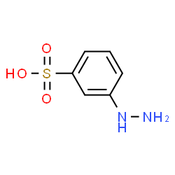 ChemSpider 2D Image | 3-Hydrazinobenzenesulfonic acid | C6H8N2O3S