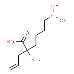 ChemSpider 2D Image | 2-Allyl-6-(dihydroxyboryl)norleucine | C9H18BNO4