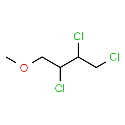 ChemSpider 2D Image | 1,2,3-Trichloro-4-methoxybutane | C5H9Cl3O