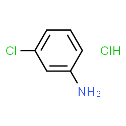 ChemSpider 2D Image | 3-Chloroaniline Hydrochloride | C6H7Cl2N