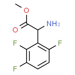 ChemSpider 2D Image | Methyl amino(2,3,6-trifluorophenyl)acetate | C9H8F3NO2