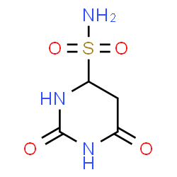 ChemSpider 2D Image | 2,6-Dioxohexahydro-4-pyrimidinesulfonamide | C4H7N3O4S