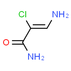 ChemSpider 2D Image | (2Z)-3-Amino-2-chloroacrylamide | C3H5ClN2O