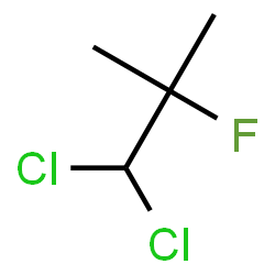 ChemSpider 2D Image | 1,1-Dichloro-2-fluoro-2-methylpropane | C4H7Cl2F