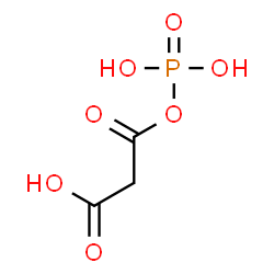 ChemSpider 2D Image | 3-Oxo-3-(phosphonooxy)propanoic acid | C3H5O7P