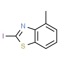 ChemSpider 2D Image | 2-Iodo-4-methyl-1,3-benzothiazole | C8H6INS