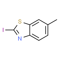 ChemSpider 2D Image | 2-Iodo-6-methyl-1,3-benzothiazole | C8H6INS