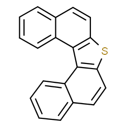 ChemSpider 2D Image | Dinaphtho(2,1-b:1',2'-d)thiophene | C20H12S